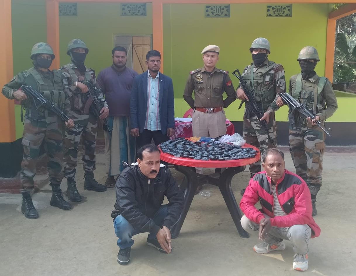 Assam Rifles Apprehended Two Drug Peddlers Along With 22,000 Yaba Tablets  Worth ₹ 3.8 Cr And ₹ 10,500 FICN. - TRIPURA STAR NEWS