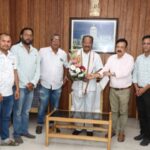 Tripura Journalists Union Submitted Memorandum To  Governor Indrasena Reddy Nallu.