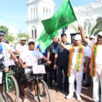 Governor Indrasena Reddy Nallu  Flags Off Peace Walk, Rally To Mark World Tourism Day.