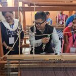 Northeast Region Has A Larger Contribution To Handloom Sector, Says Union Mos For External Affairs And Textiles, Pabitra Margherita During His Visit To Tripura.