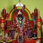 Daityeswari Kali Temple Decorated With Dazzling Lights On The Occasion Of Diwali Festival.