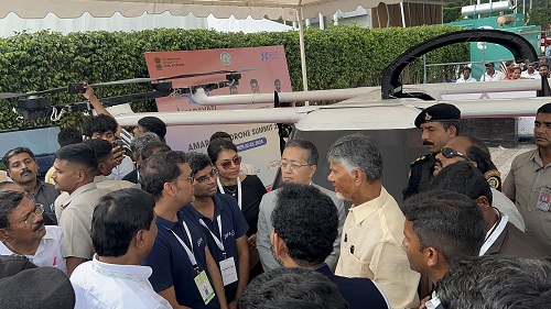 BluJ Aero Unveils India's First Hydrogen Electric VTOL Aircraft at Amaravati Drone Summit