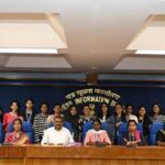 Nursing Students Meet Mos Dr L. Murugan In New Delhi: A Call To Emphasize Their Crucial Role In Shaping The Future Of Healthcare.