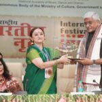 Union Minister Of Culture And Tourism Shri Gajendra Singh Shekhawat Inaugurates International Festival On Indian Dance.