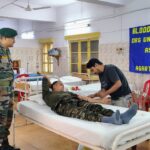 Assam Rifles Organises ‘Blood Donation Camp’ In Collaboration With 15 NCC Battalion And Tripura State Blood Transfusion Council.