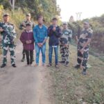 BSF Apprehends  06 Bangladeshi Nationals, Foiled Attempts Of Smuggling.