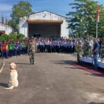 School Children Visit Sabroom Border.