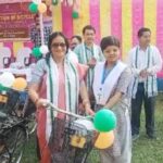 Bicycle Distribution Program To The Students Organized By Education Dept. Govt. Of Tripura.