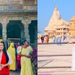 Actress Shanaya Sharma Visits Shree Mahakaleshwar And Dwarkadhish Temples For Blessings Ahead Of Ajab Gajab Ishq.