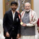 Chess Champion Gukesh D Meets Prime Minister Narendra Modi.