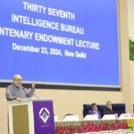 Union Home Minister And Minister Of Cooperation Shri Amit Shah Delivers The ‘37th Intelligence Bureau Centenary Endowment Lecture’ In New Delhi.