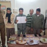 East Agartala PS Arrested Six Gambler Along With Cash & Seized Gambling Equipment.