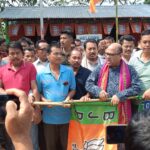 Inaugurates BJP New Mandal Office And 108 Voters Joined BJP In Khumulwng, ADC.