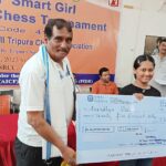Aaradhya Das Champion In 1st AICF Smart Girl FIDE Rating Chess Tournament.