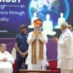 Union Home Minister Amit Shah Inaugurates A National Dialogue On ‘Self-Empowerment Through Inner Awakening’ For Security Forces Personnel At Abu Road, Rajasthan.